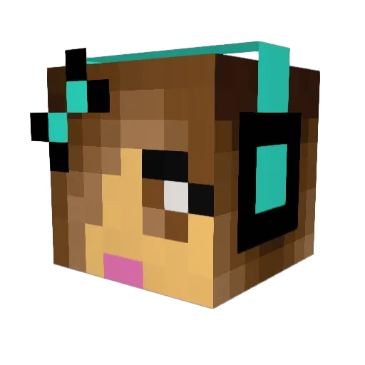 Kool_Aid429 Minecraft avatar head, 3D render