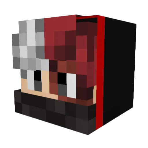 Kool_Kurt Minecraft avatar head, 3D render