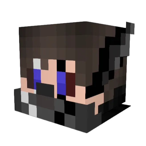 Kool_Product Minecraft avatar head, 3D render