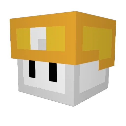 Koong_Yejun_ Minecraft avatar head, 3D render