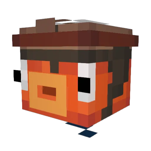 Koop_98 Minecraft avatar head, 3D render