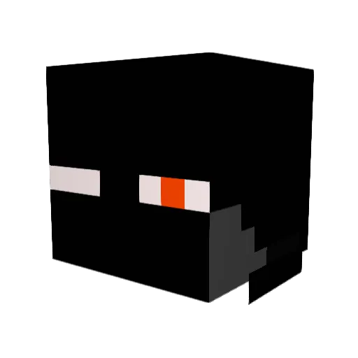 Koorion Minecraft avatar head, 3D render