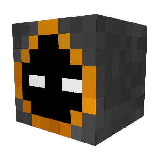 Koosplay Minecraft avatar head, 3D render