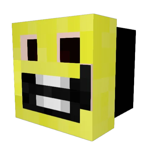 Kooybur Minecraft avatar head, 3D render