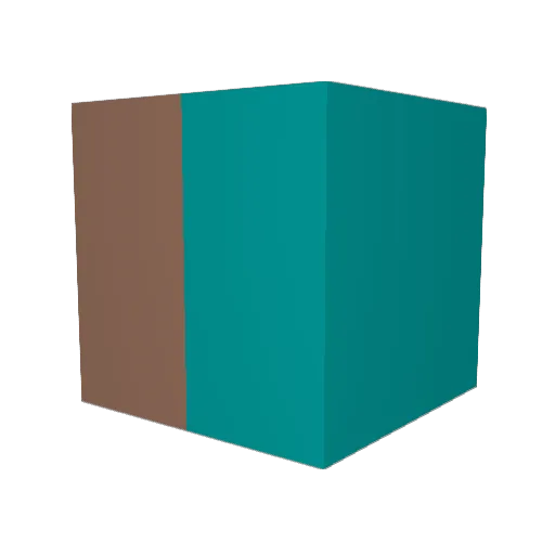 Kopattich Minecraft avatar head, 3D render