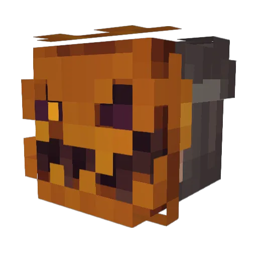 Kopen69 Minecraft avatar head, 3D render