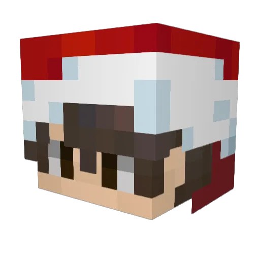 Koperek21 Minecraft avatar head, 3D render