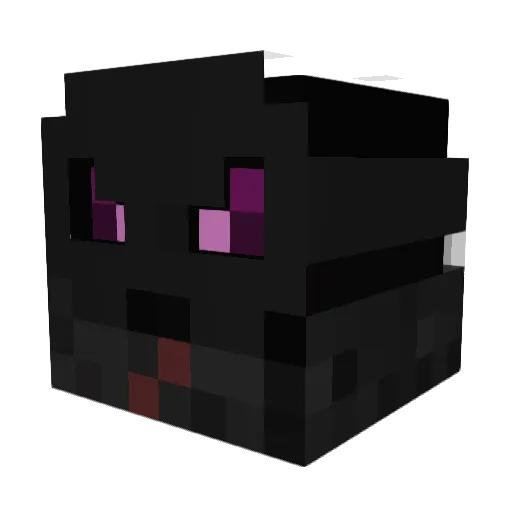 Kopi9 Minecraft avatar head, 3D render