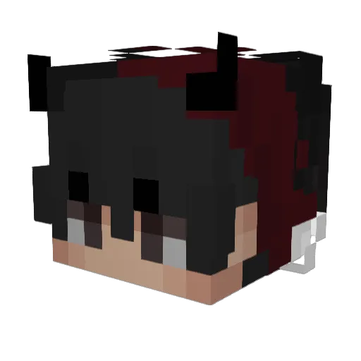 Koppany818 Minecraft avatar head, 3D render