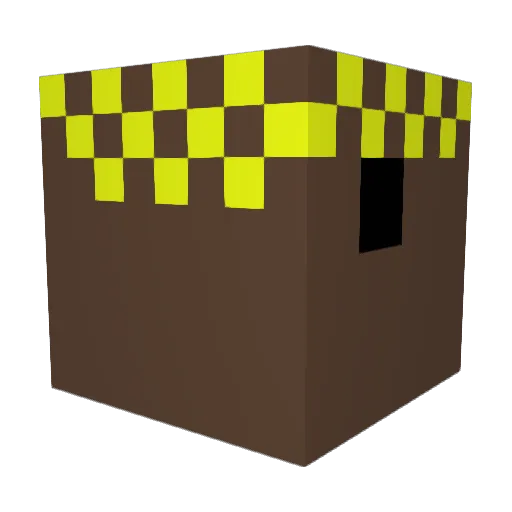 Koqacz_ Minecraft avatar head, 3D render