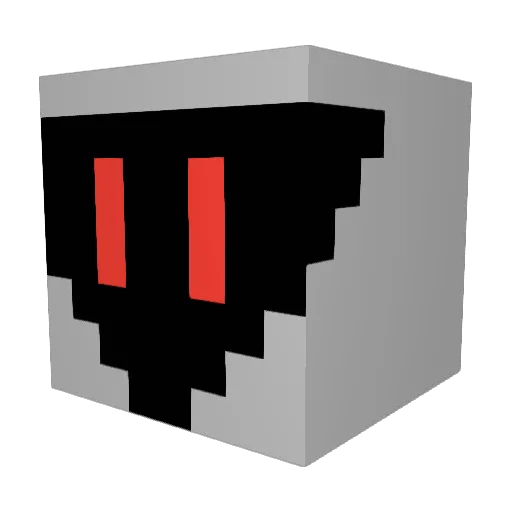 Kor6027 Minecraft avatar head, 3D render