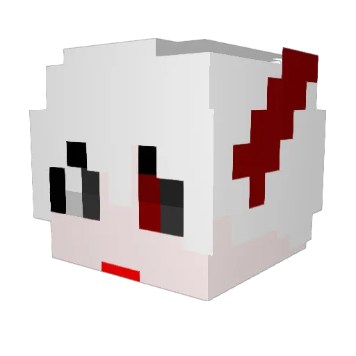 KorRoalyon05 Minecraft avatar head, 3D render