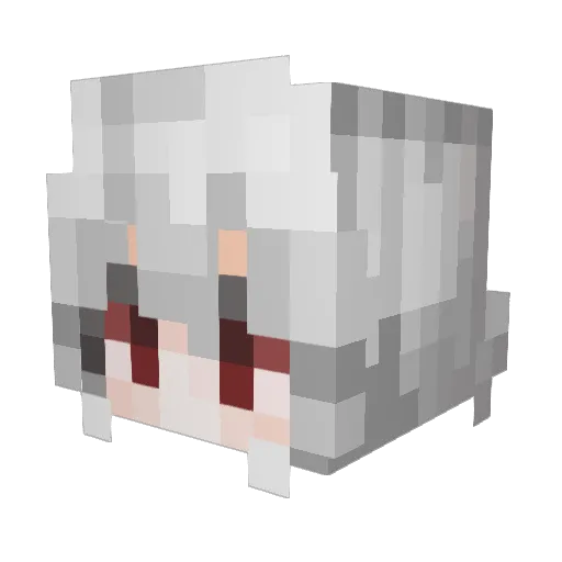 KoraRowanwood Minecraft avatar head, 3D render