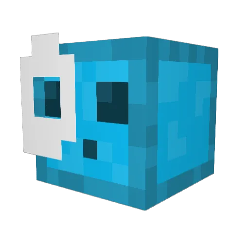 Korben_Dallas7 Minecraft avatar head, 3D render