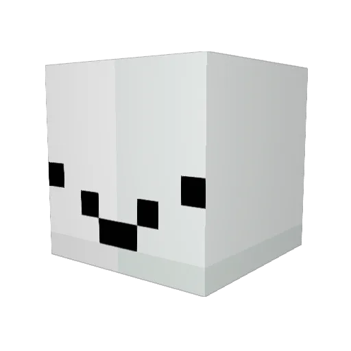 Korbinationer826 Minecraft avatar head, 3D render