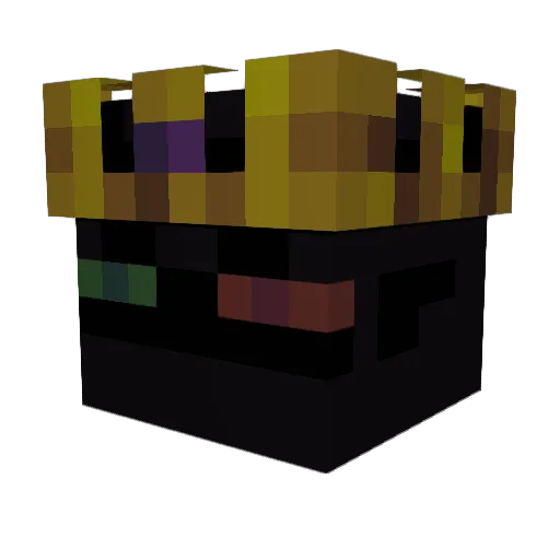 Kormaned Minecraft avatar head, 3D render