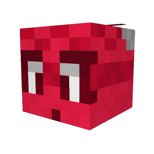 Korobacow Minecraft avatar head, 3D render