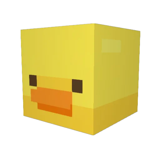 Korollos Minecraft avatar head, 3D render