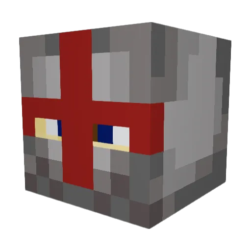 Korthuss Minecraft avatar head, 3D render