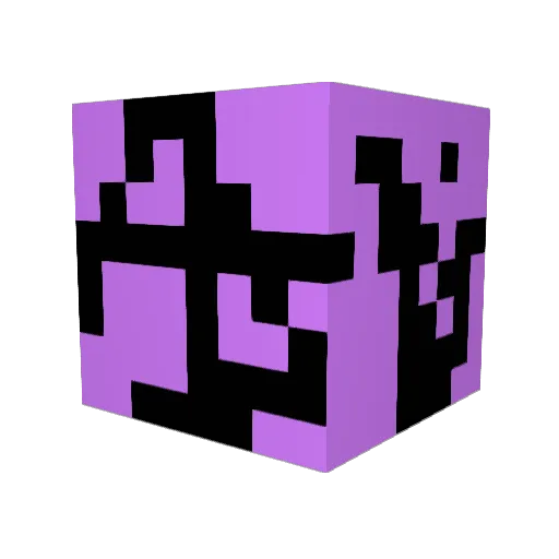 Koruchar Minecraft avatar head, 3D render