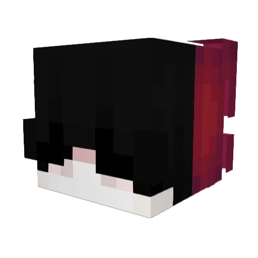 Korupt09 Minecraft avatar head, 3D render
