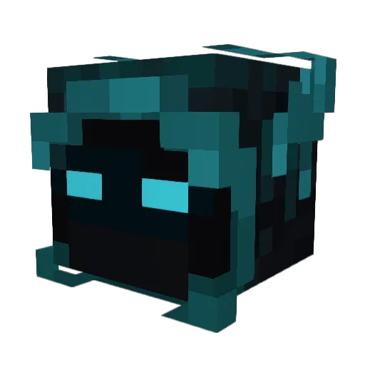 Korviid Minecraft avatar head, 3D render
