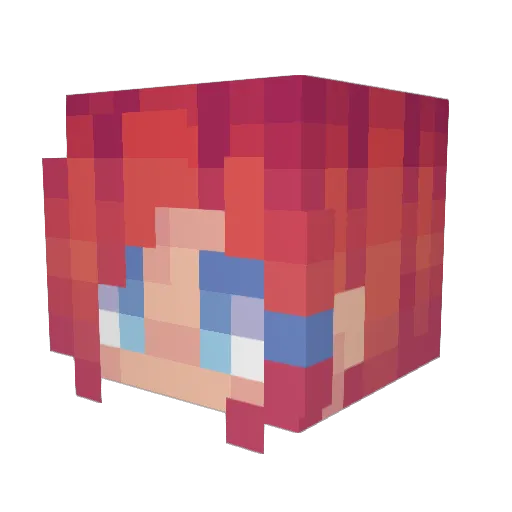 Koschei0729 Minecraft avatar head, 3D render