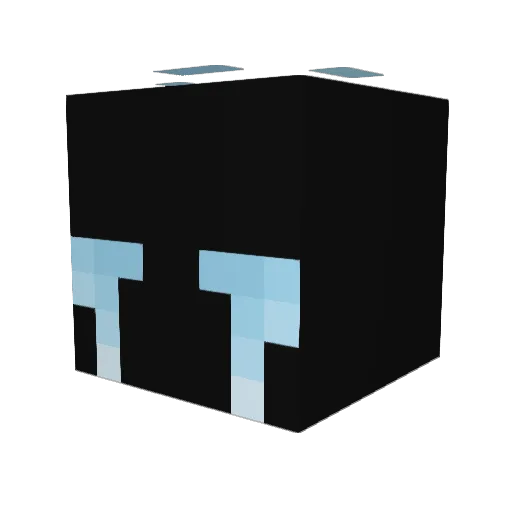 Kosdjan Minecraft avatar head, 3D render