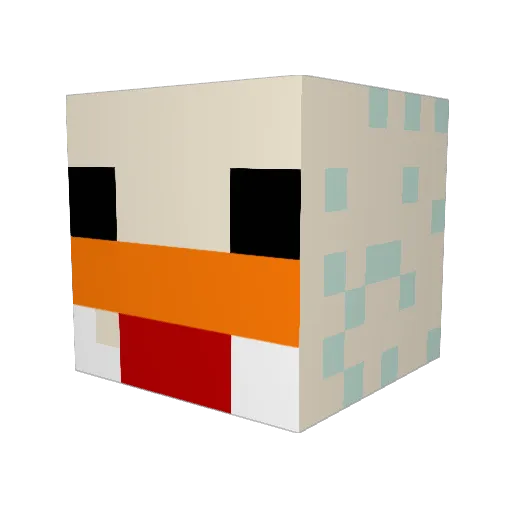 Koshe_Eram Minecraft avatar head, 3D render