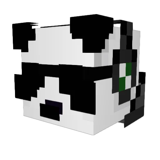 KosmicPurge Minecraft avatar head, 3D render
