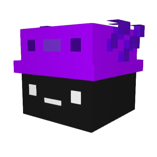 KossaTheSpoon Minecraft avatar head, 3D render