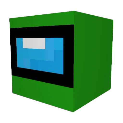 Kosto1909 Minecraft avatar head, 3D render
