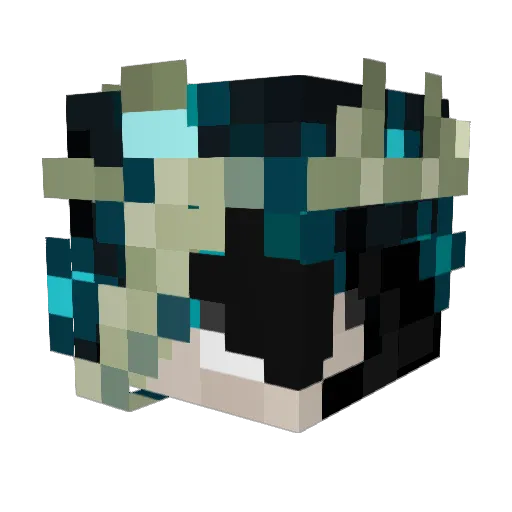 Koszmik01 Minecraft avatar head, 3D render