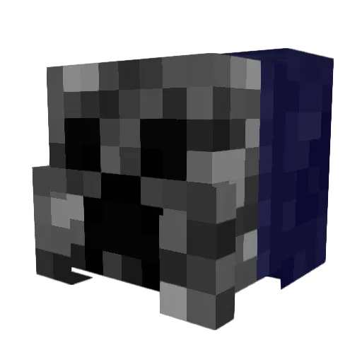 KotLastik Minecraft avatar head, 3D render