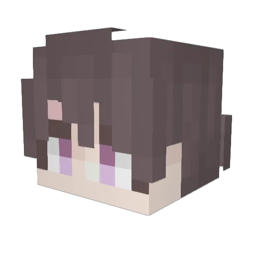 KotMamis007 Minecraft avatar head, 3D render