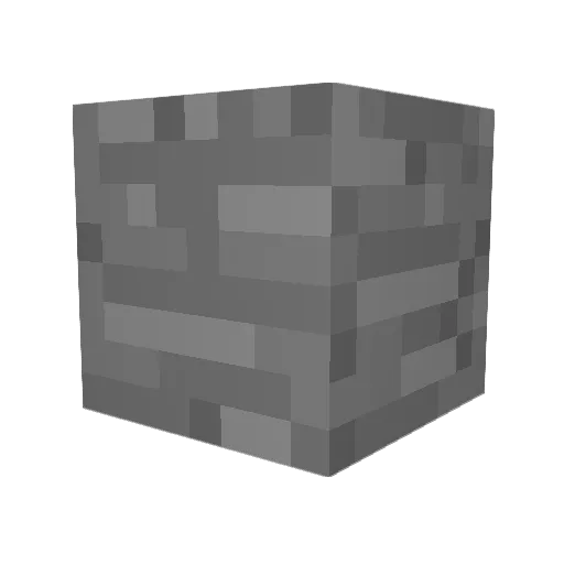 Kot_baton Minecraft avatar head, 3D render