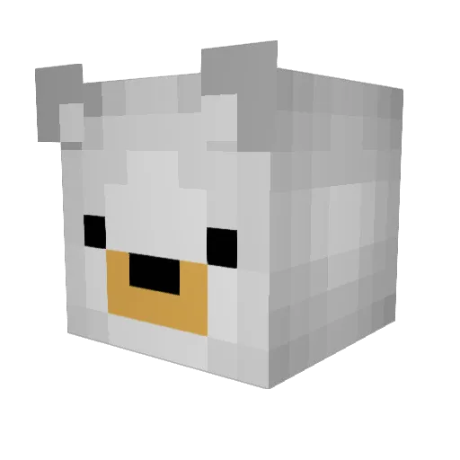 KotaTheHero Minecraft avatar head, 3D render