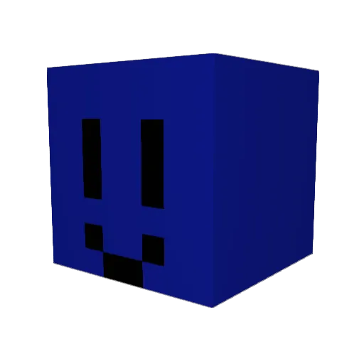 Kotadh Minecraft avatar head, 3D render
