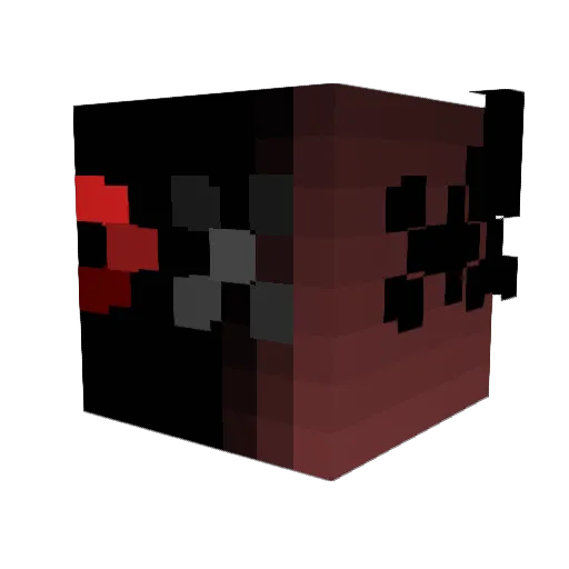 Kotenk01 Minecraft avatar head, 3D render