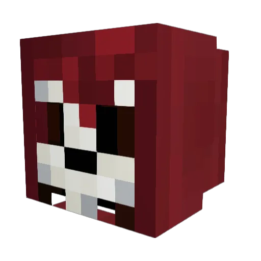 KothSmAsH Minecraft avatar head, 3D render