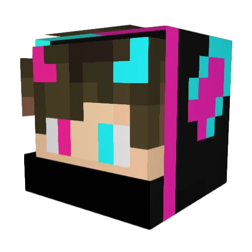 Kotsios_tsik Minecraft avatar head, 3D render