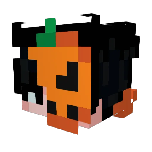 Kotyara42 Minecraft avatar head, 3D render