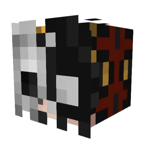 KotziHD_ Minecraft avatar head, 3D render