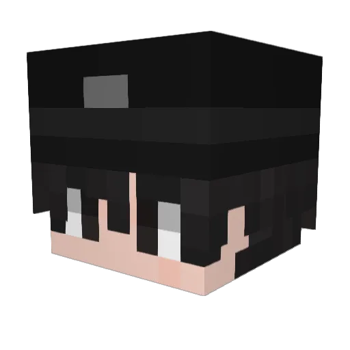 Minecraft-Avatar von KouThane: Kopf als 3D-Render