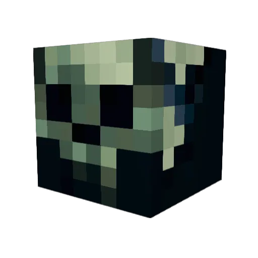 Kougat_Wheat Minecraft avatar head, 3D render