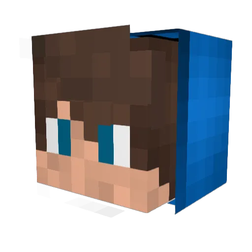 Koutarou0407 Minecraft avatar head, 3D render