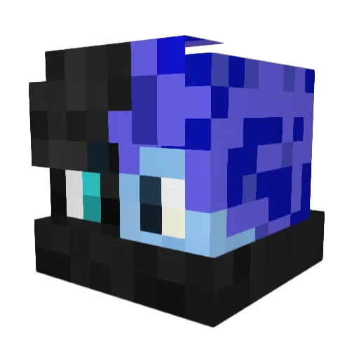 KovDani14 Minecraft avatar head, 3D render