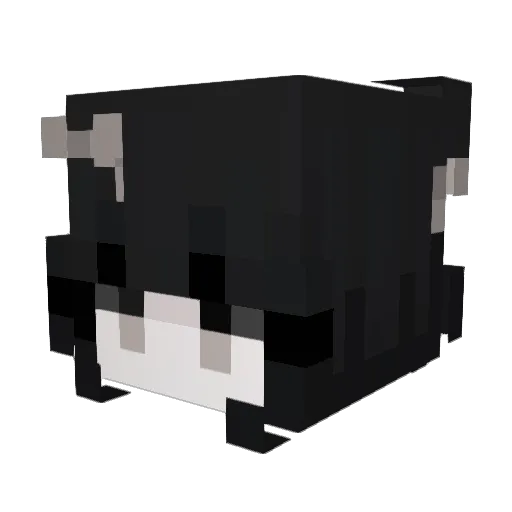 Kovajx Minecraft avatar head, 3D render