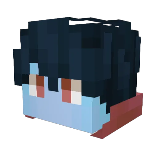 KoveeyNOOB Minecraft avatar head, 3D render