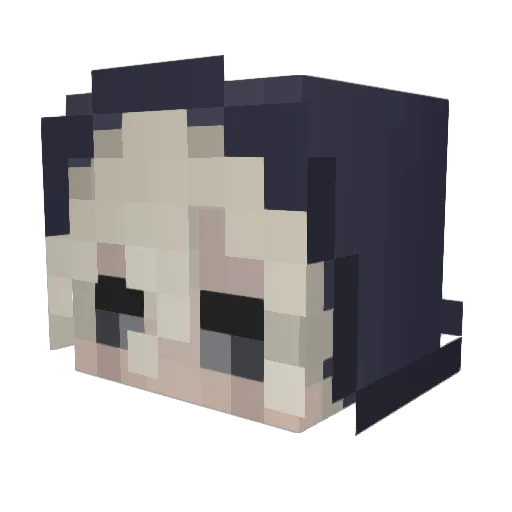 Kovesshaza Minecraft avatar head, 3D render